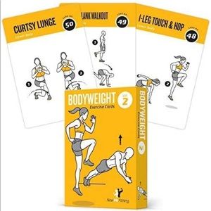 Body Weight Exercise Cards